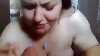 Doce cabeça loira em ...